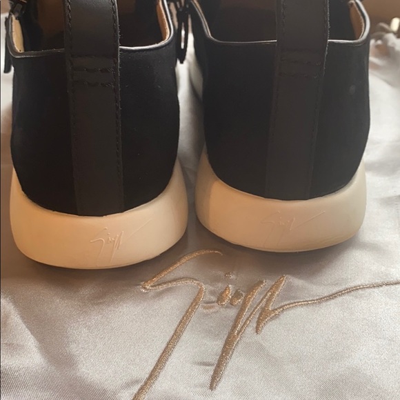 Designer giuseppe black dress sneakers - Picture 5 of 6